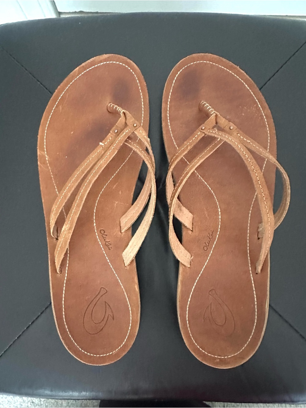 Olukai Leather Sandals